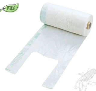 Биопакет майка из кукурузного крахмала 24*42 (артикул: 030004003) купить в разделе «Биоразлагаемые пакеты из кукурузного крахмала».